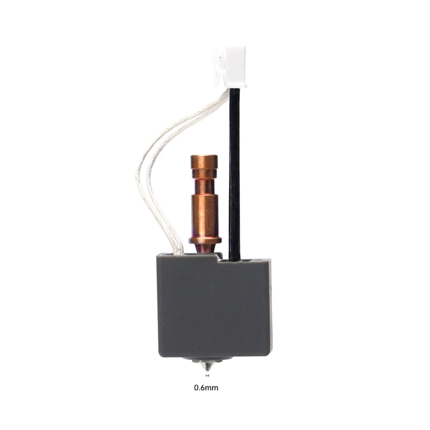 Anycubic S1 Hotend All Metal Hardened Steel 0.6mm Nozzle 1 Anycubic S1 Hotend All Metal Hardened Steel 0.6mm Nozzle