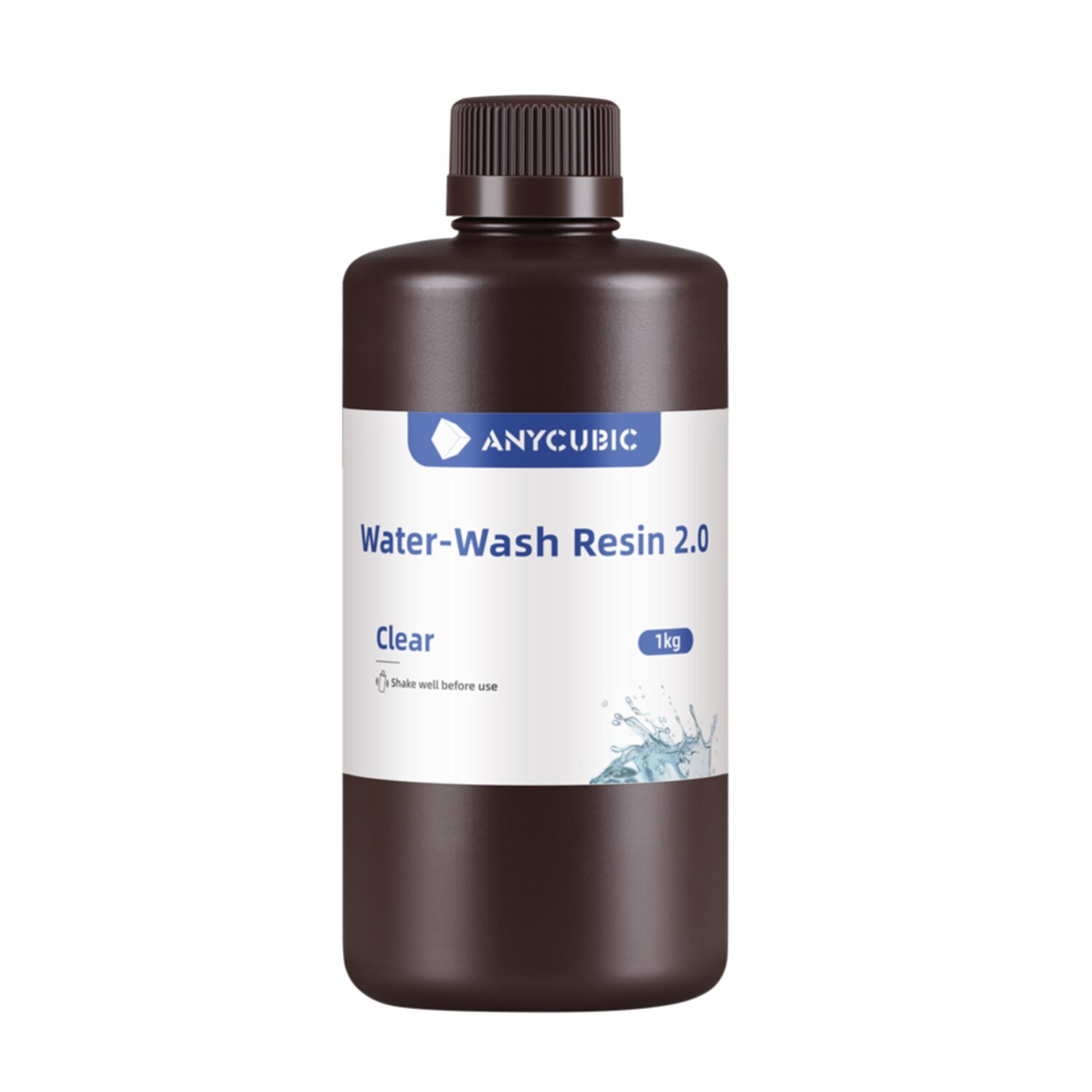 Anycubic Water Wash Resin 2.0 - Clear 2 Anycubic Water Wash Resin 2.0 - Clear - Image 2