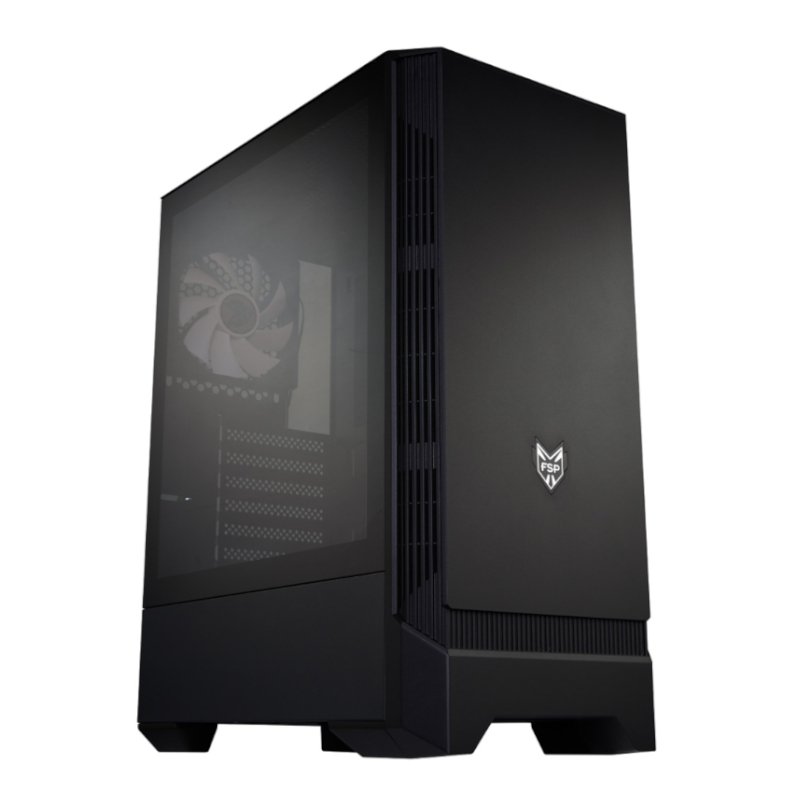 FSP CMT260 ATX Gaming Chassis - Black 2 FSP CMT260 ATX Gaming Chassis - Black - Image 2