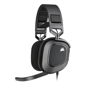 Corsair HS80 RGB USB Wired Over-Ear Gaming Headset — Carbon Black