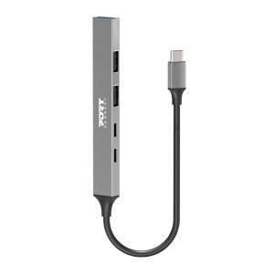 Port-USB-Type-C-Hub-4-x-USB-1-x-Charging-Port-1