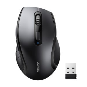 UGREEN M511 Ergonomic 2.4GHz Wireless Mouse - Black