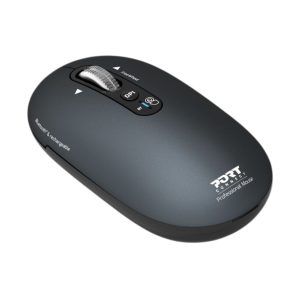 Port Connect PURE MAC Rechargeable Wireless and Bluetooth Mouse - Shadow