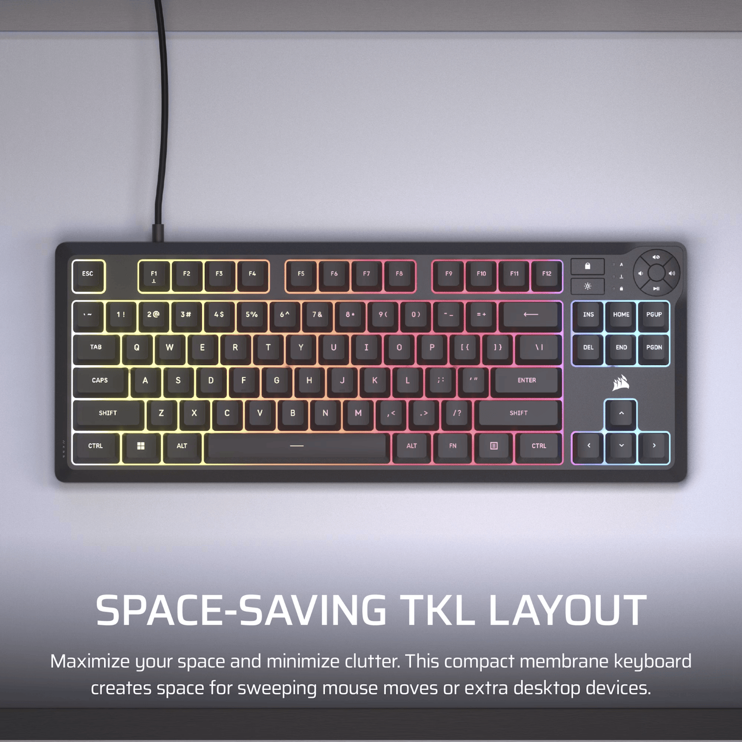 Corsair K55 CORE TKL RGB Gaming Keyboard