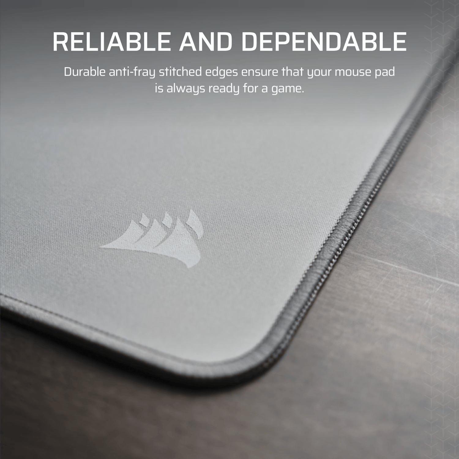 Corsair MM Anti-fray Cloth Gaming Mouse Pad XL - Gray