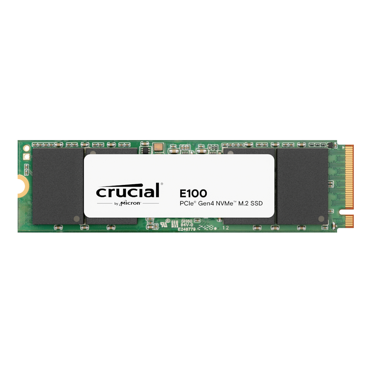 Asus Cobble M.2 SSD Type-C Enclosure and Crucial E100 2TB NVMe Bundle - Grey