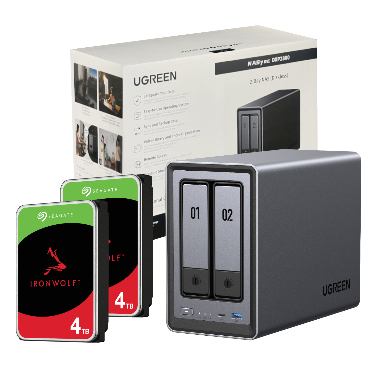 DXP2800-8TB