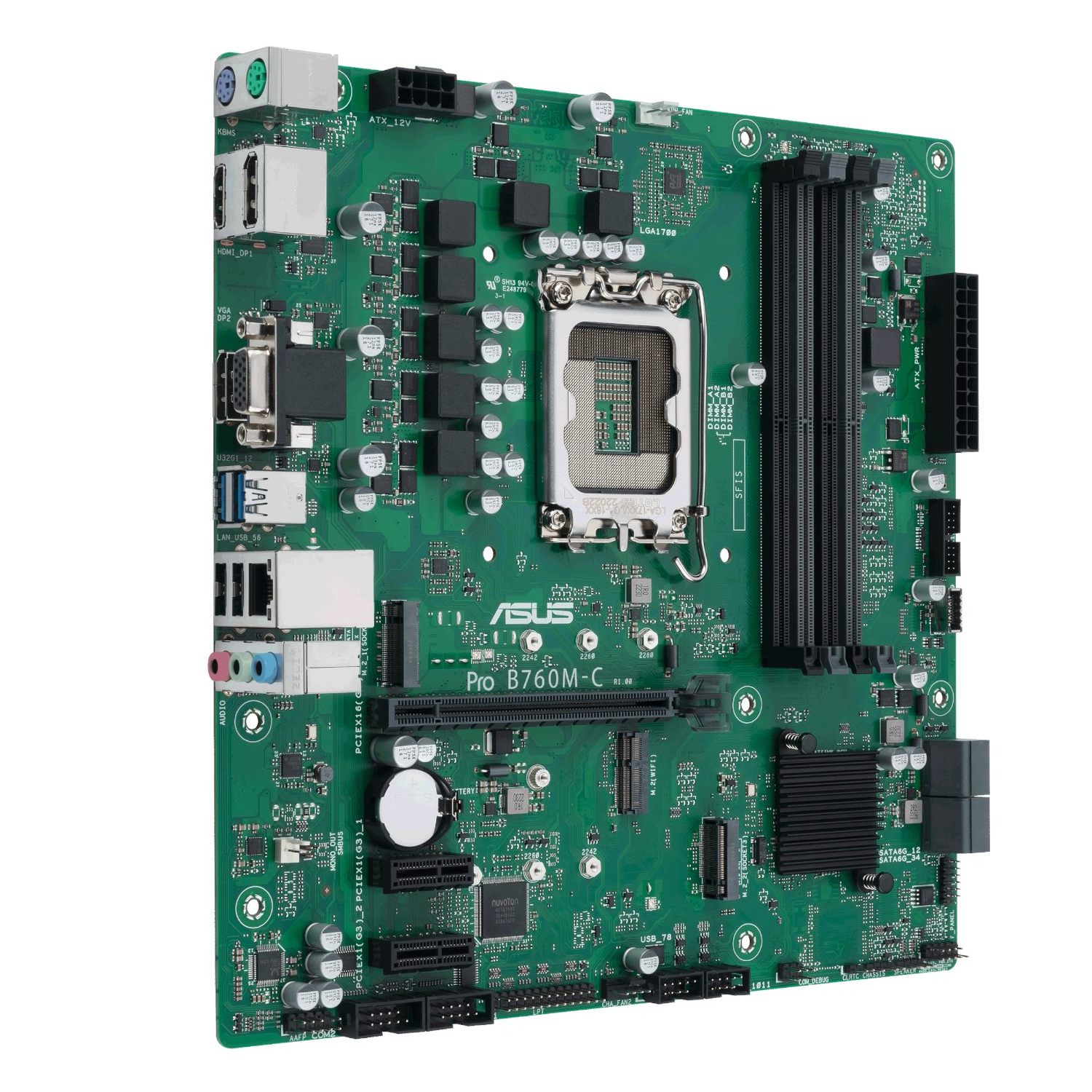 PCBuilder Intel i5-14400 OFFICE Master Windows 11 Desktop PC