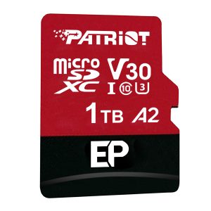 Patriot EP Series 1TB MICRO SDXC V30 A2 (w/o Adaptor)