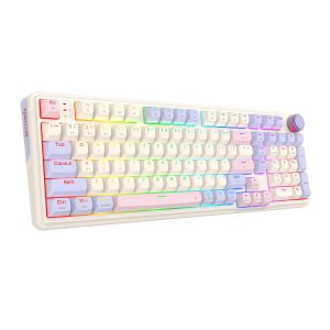 RD-K768VI-WL Redragon K768 EISA 100 RGB Wireless Gaming Keyboard - Lilac